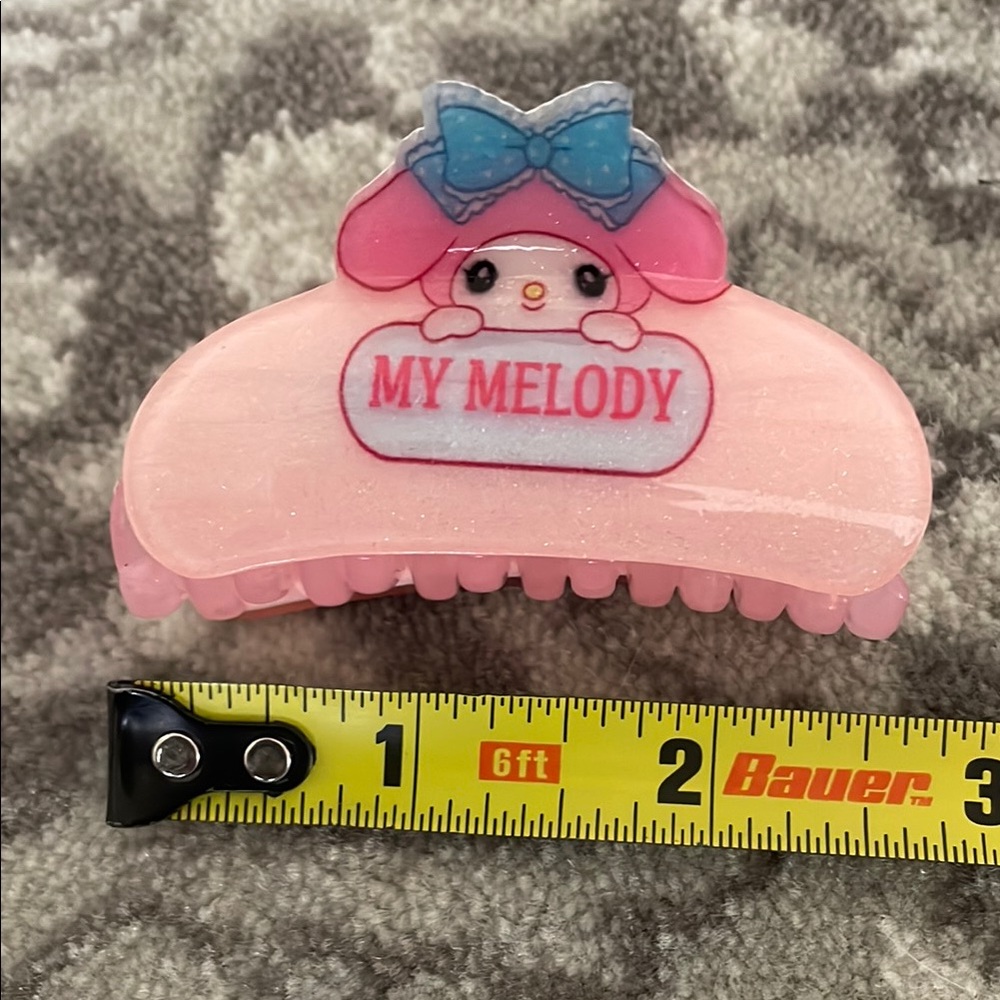My Melody Pink Hair Claw Clip